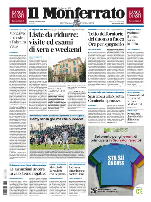 Il Monferrato - Edizione 15 del 25/02/2025